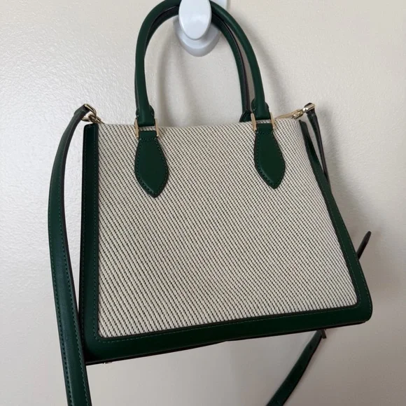 KATE SPADE Ellie Harvest Embroidered Small Tote & 3d Beet Vegetable Keychain - Picture 6 of 9